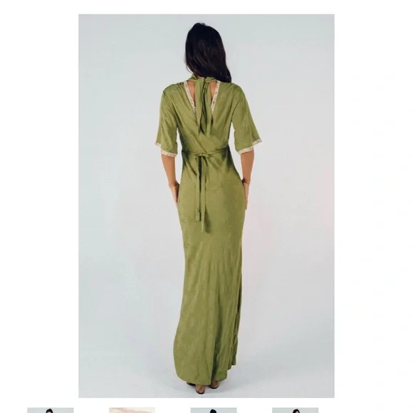 NWT Lenni The Label Aloe Midi Dress - AUS 12 - US 8 - Picture 4 of 9